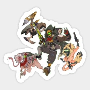 FL4K Attack Sticker